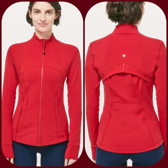 Lululemon Define Jacket Nulux Dark Red NWT SIZE 8 - Picture 1 of 6
